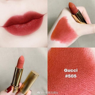 GUCCI 505 Matte - Đỏ Gạch Cháy