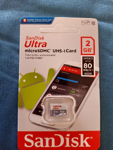 Thẻ nhớ SANDISK hàng chính hãng bảo hành 24 tháng