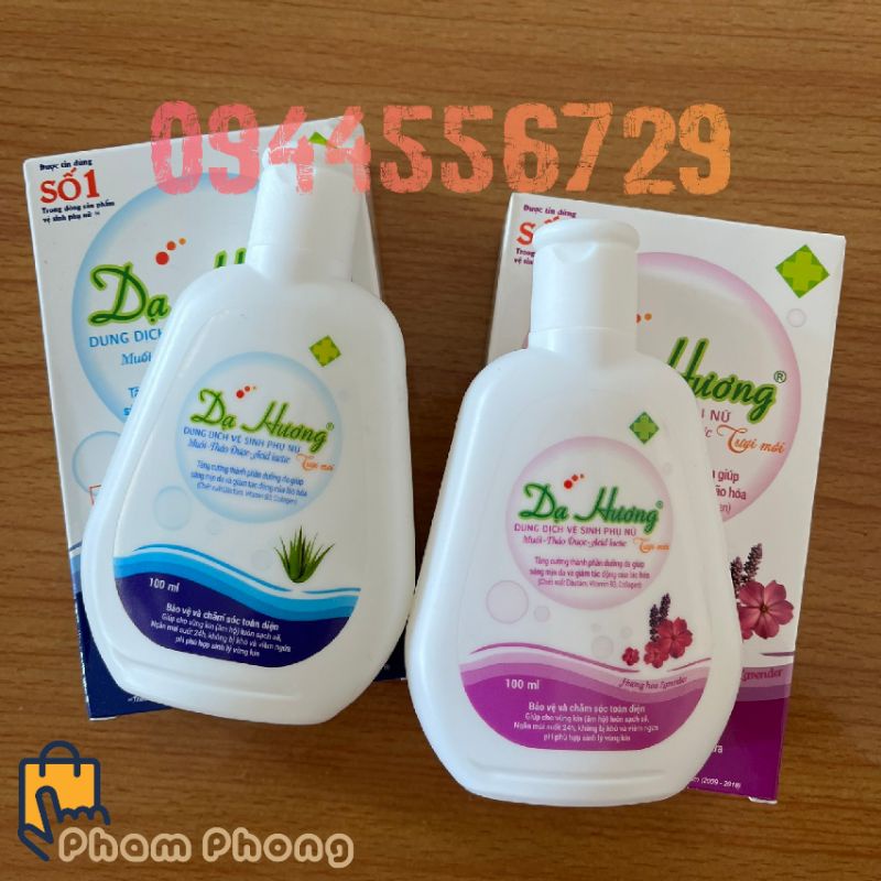 Dung dịch vệ sinh phụ nữ Dạ Hương
