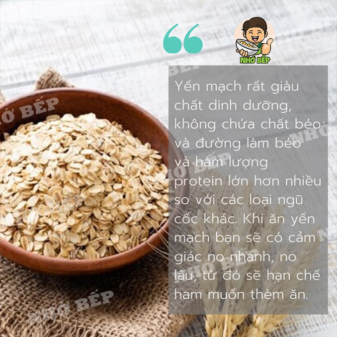 Yến Mạch Ăn Kiêng Nhập Khẩu 100% Úc - Nhớ Bếp