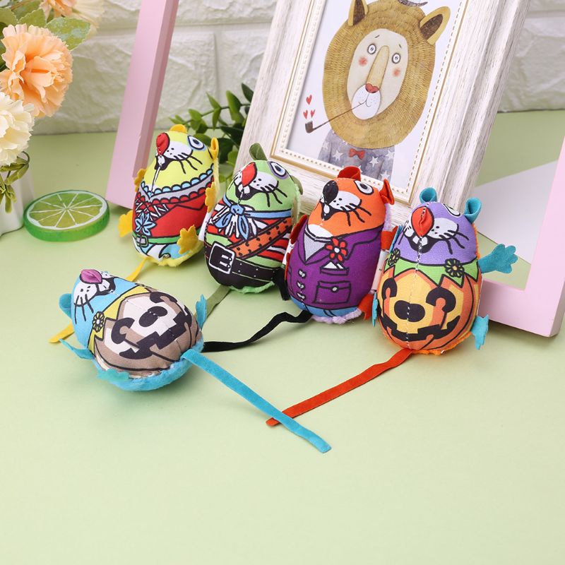 Đồ Chơi Bắt Chuột Mềm Nhiều Màu Độc Đáo Cho Mèo Cưng