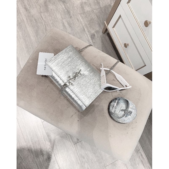 Túi cầm tay nữ (clutch nữ cầm tay) Y.s bling bking sz21cm đẹp dã man fullbox