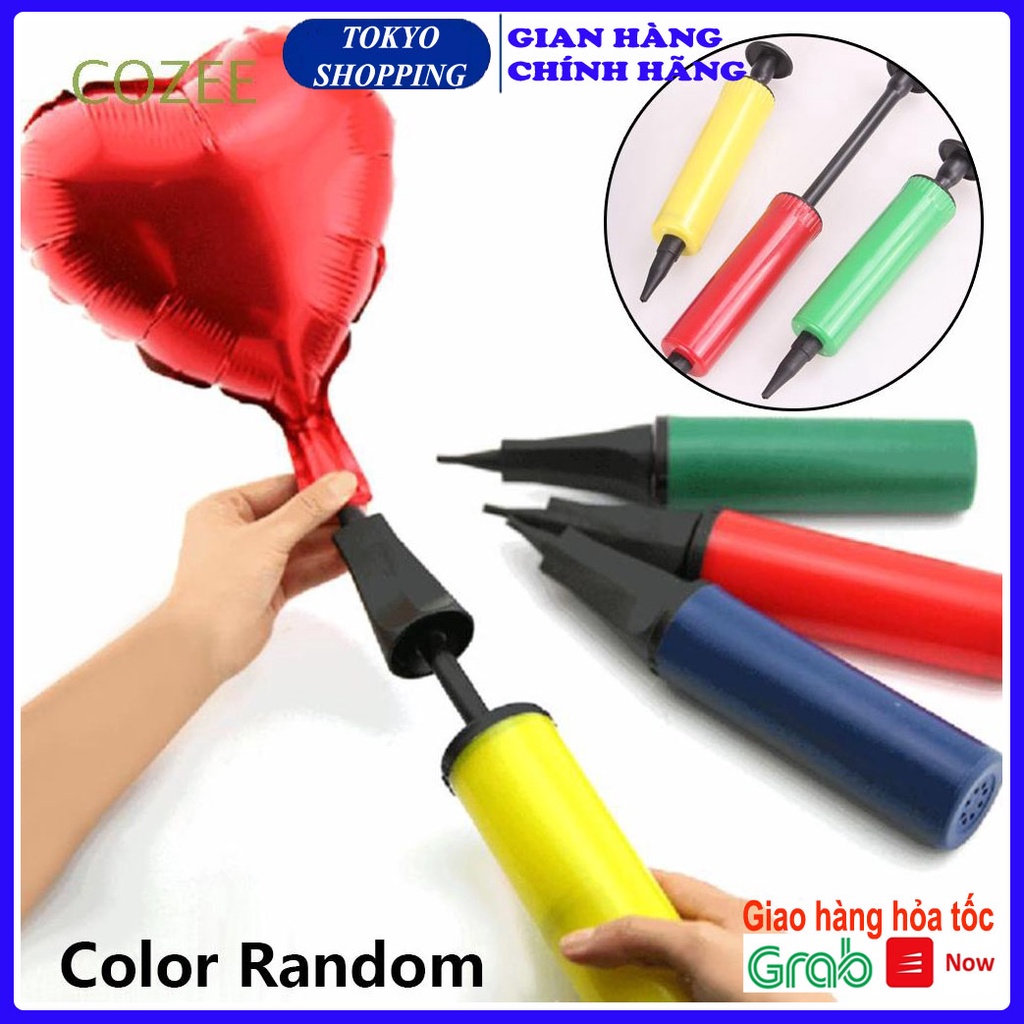 Dụng cụ bơm bóng cầm tay siêu tiện dụng