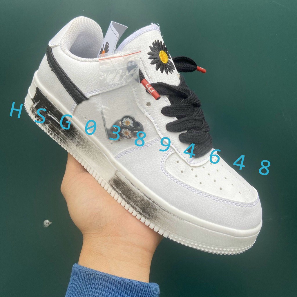 Giày 𝐍 xanh mint, hoa cúc, bảy màu nam nữ, giày sneaker A.F  bản đẹp đầy đủ bill box