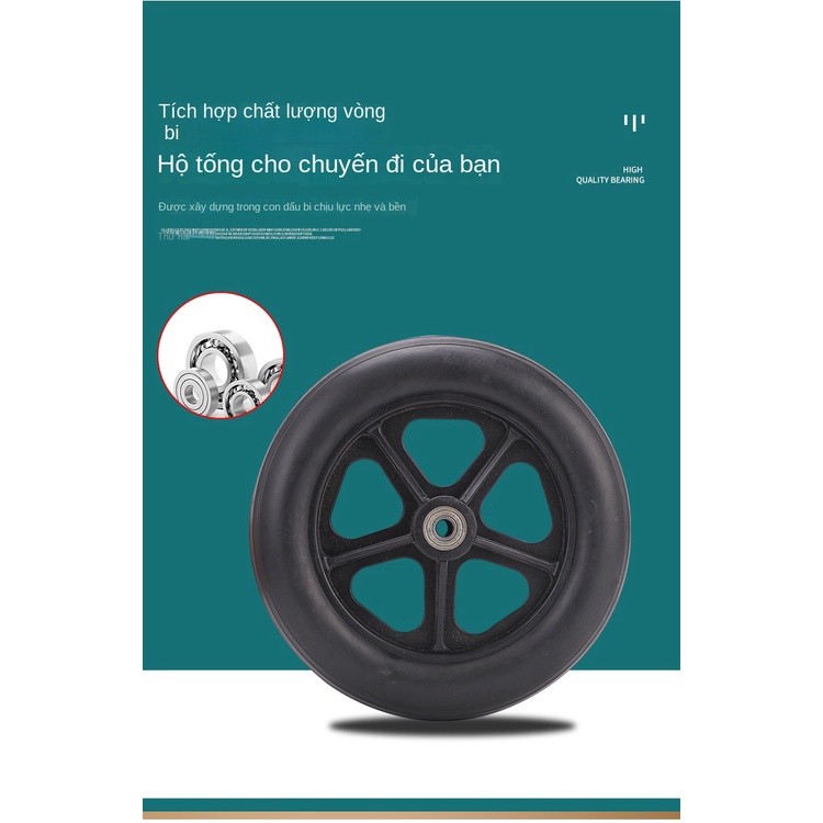 Cặp Bánh Xe Trước Kích Thước 6 inch 7 inch 8 inch Chuyên Dụng Cho Xe scooter