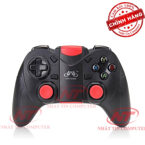 [Mã ELMS5 giảm 7% đơn 300K] Tay cầm chơi game không dây bluetooth Gen GAME S6 hỗ trợ Android/IOS/Windows (Đen)