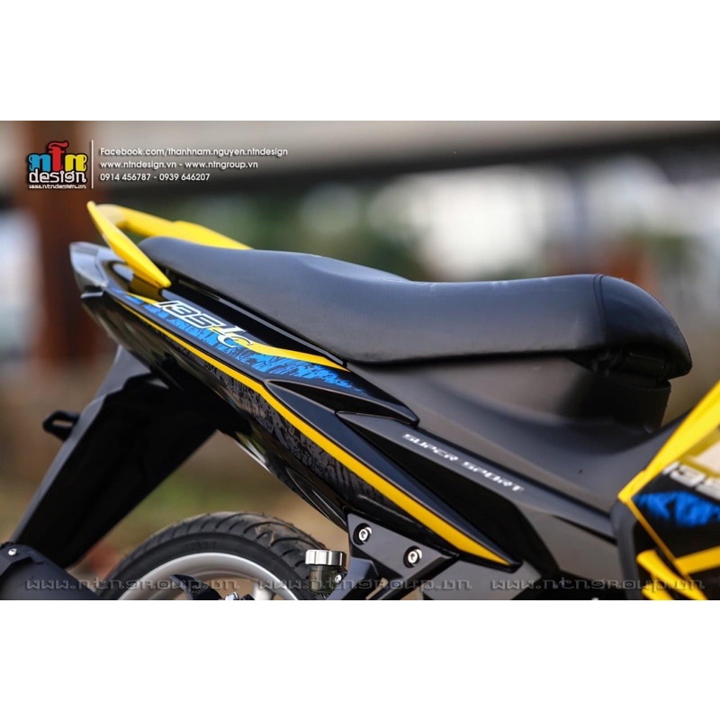 Dàn áo exciter 135 vàng đen chính hãng kèm tem 3 lớp