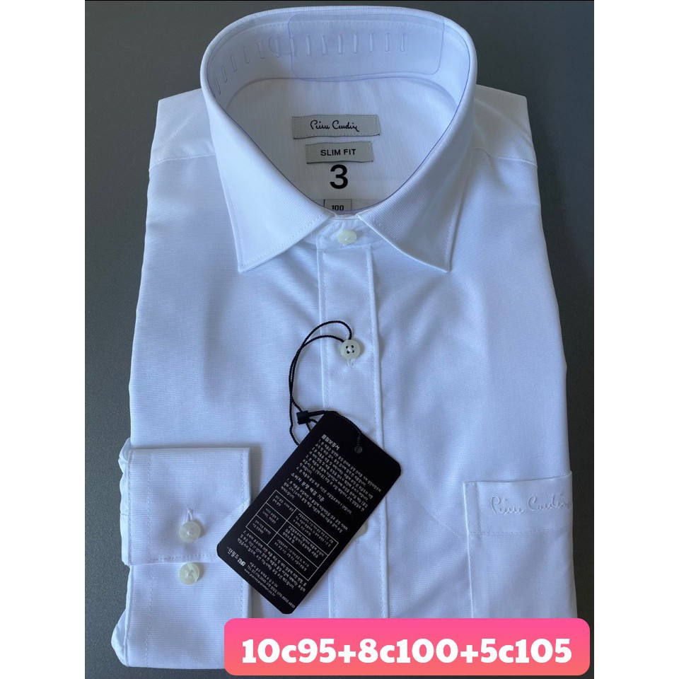 [có sẵn] Áo sơ mi nam Pierre Cardin Hàn Quốc  dài tay, kèm hình chụp thật | BigBuy360 - bigbuy360.vn