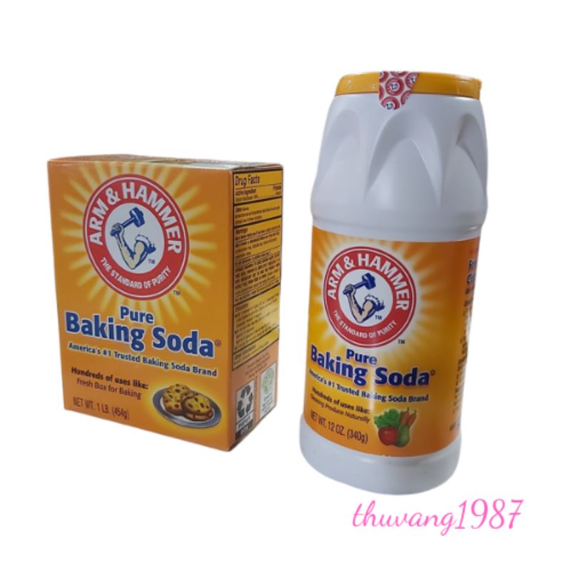 Bột Banking soda rửa rau củ 340g- 454g xuất xứ mỹ