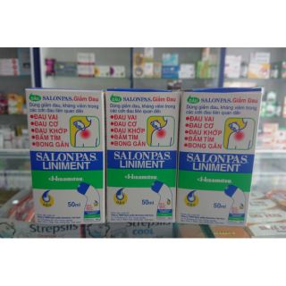 Salonpas liniment lăn giảm đau
