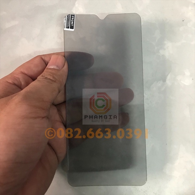 Dán Cường lực chống nhìn chộm Realme 5 / Realme 5 pro / Realme Q full màn, full keo