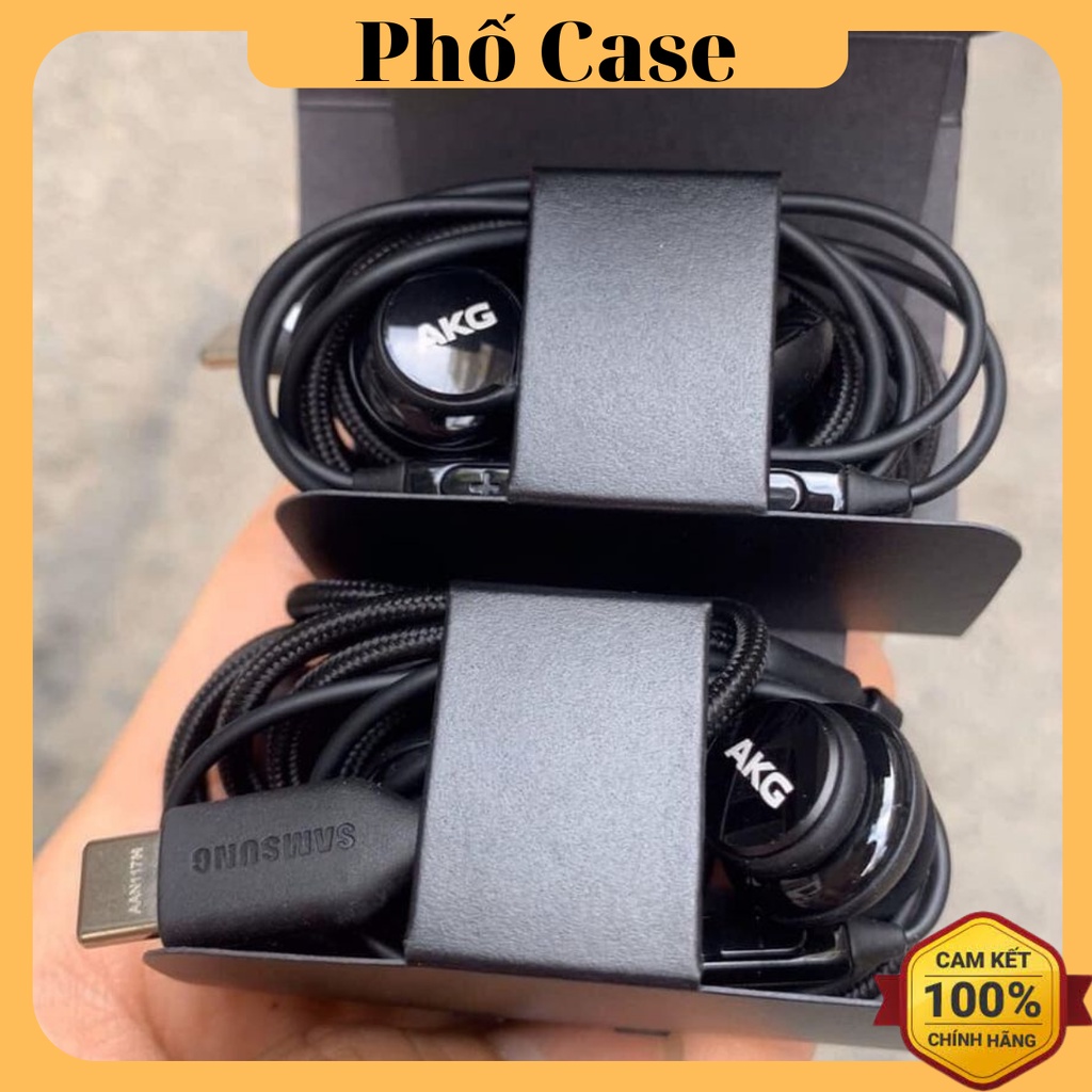 [CHÍNH HÃNG] Tai nghe Samsung AKG Zin VN chân cắm Type-C dùng cho Samsung S21 / s21+ /s21 Ultra / S20 / S20FE / Note 10