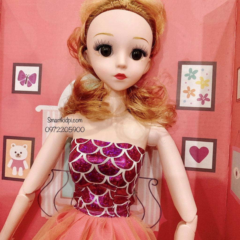 BÚP BÊ BARBIE - BÚP BÊ ELSA CAO 60CM CÓ KHỚP NỐI ĐỒ CHƠI CHO BÉ GÁI