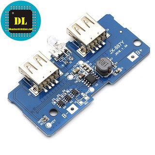 Mạch Sạc Dự Phòng 2 Cổng Ra USB DIY