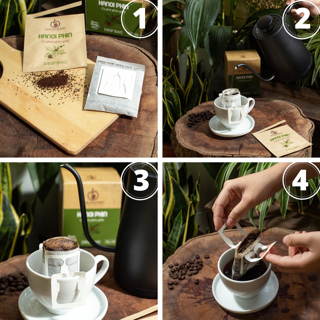 CÀ PHÊ PHIN GIẤY ARABICA PREMIUM - HỘP 10 GÓI | BigBuy360 - bigbuy360.vn