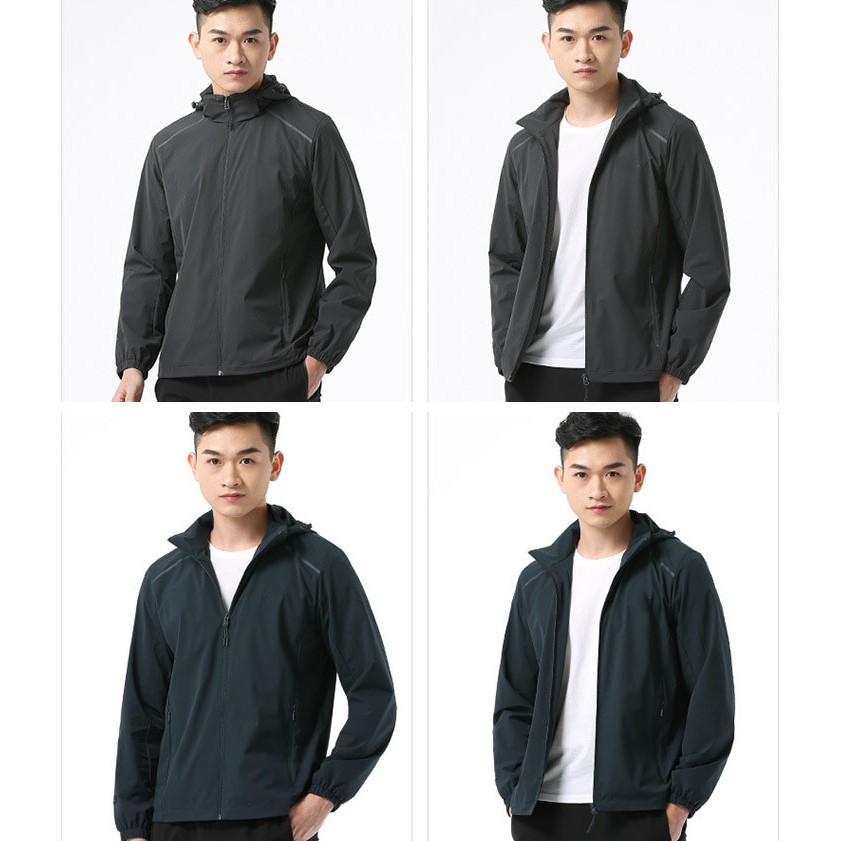 Áo Khoác Dù Nam FREESHIP có nón Cao Cấp From Chuẩn Đẹp