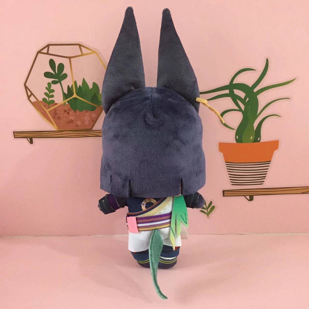 Búp Bê Nhồi Bông Jason Genshin Va Chạm Sumeru Tighnari Trang Trí Nhà Cửa