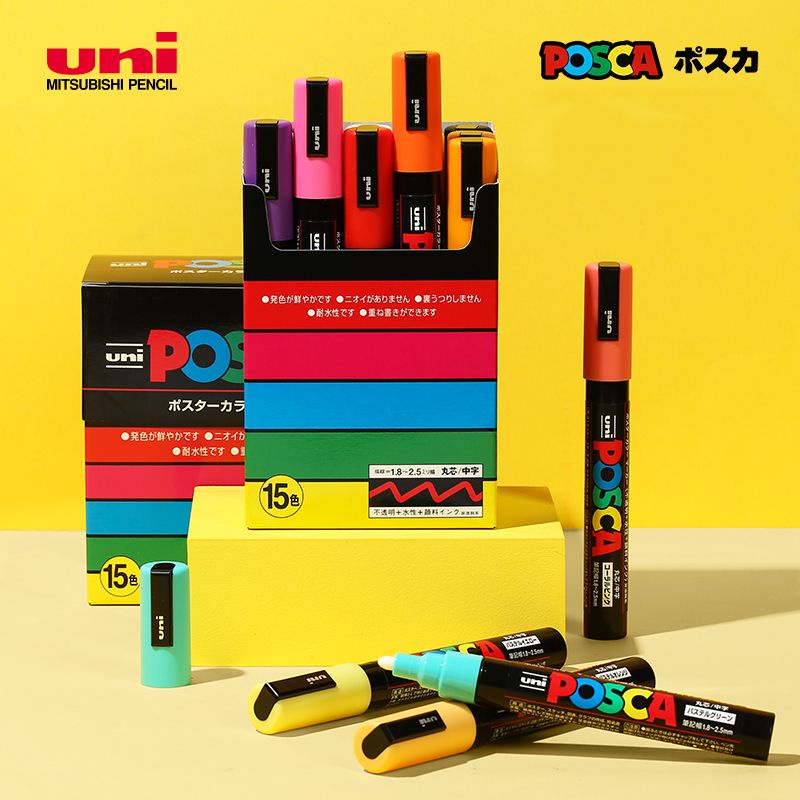 |ORDER| UNI MITSUBISHI POSCA PC-1M 3M POP - BÚT VẼ GRAFFITI NHẬT BẢN