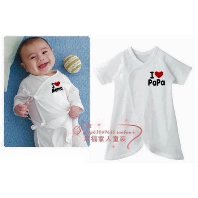 Body xô xuất Nhật cho bé sơ sinh 1-6 tháng, body mùa hè thoáng mát cho bé 1-6m [ babyboo]