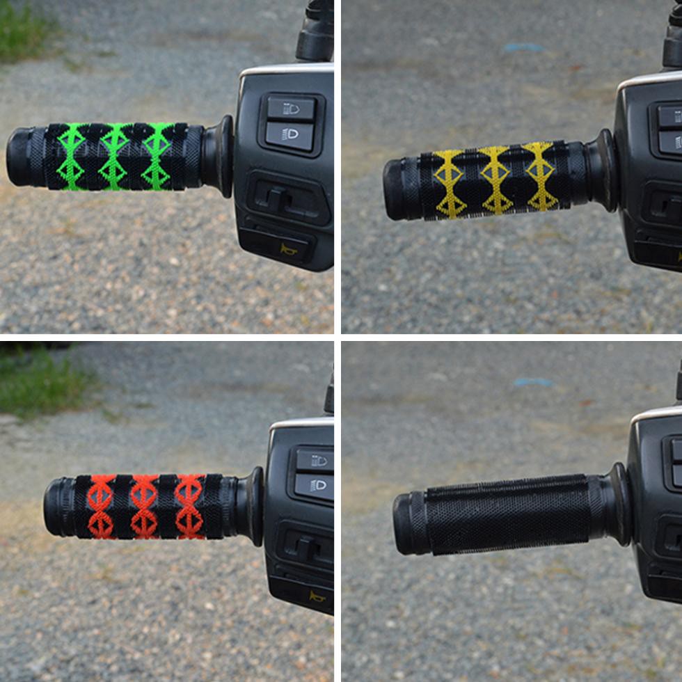 Cặp vỏ bọc tay lái xe máy chống trượt tùy chọn màu sắc