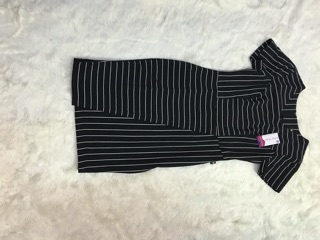 Đầm kẻ chéo thời trang V18 cao cấp