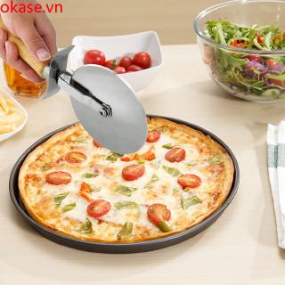 Cắt Bánh Pizza Hình Tròn Bằng Thép Không Gỉ 1 Cái
