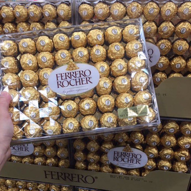 Socola Ferrero Rocher Hộp 48 Viên 600g Chính Hãng Của Mỹ