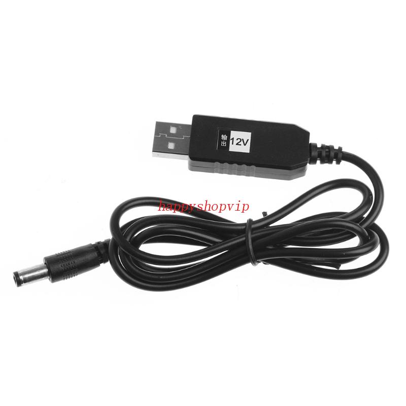 Cáp Chuyển Đổi Nguồn Điện Tăng Áp USB 5v Sang 12v 2A