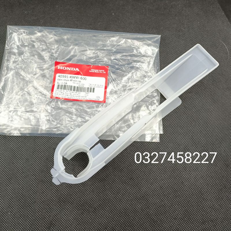 Nhựa đỡ sên, xích tải gắp xe WAVE S110, RSX, Alpha 110 zin Honda