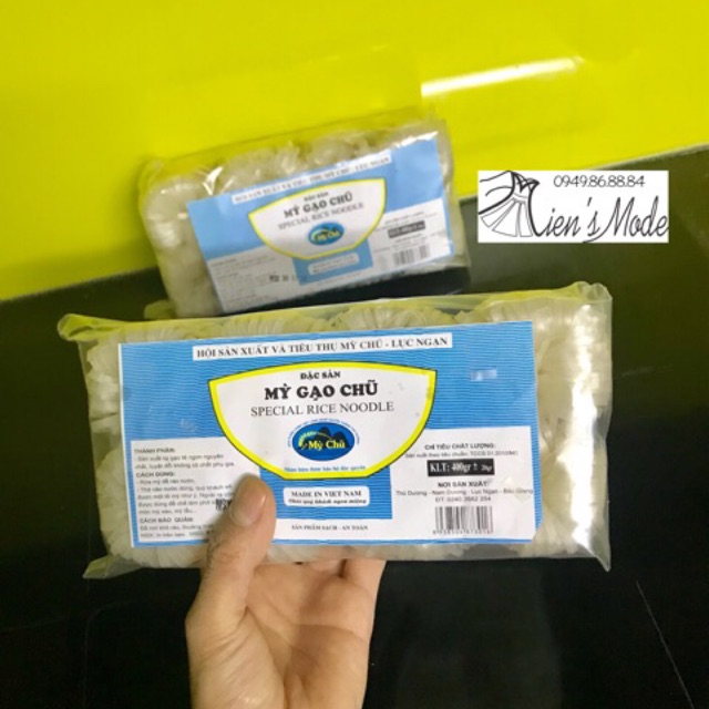 350gr Mỳ gạo chũ Bắc Giang ngon không mốc