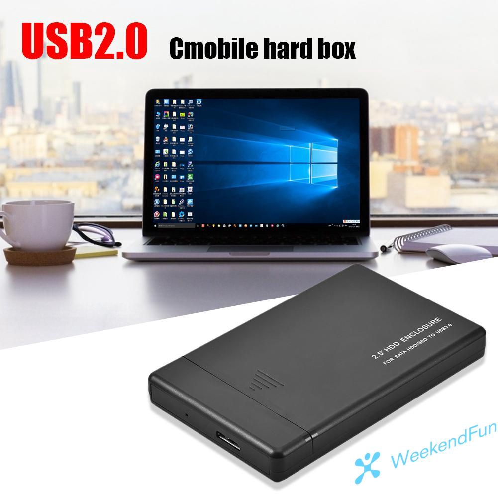 Vỏ Ổ Cứng Ngoài 2.5 Inch Hdd Ssd 480mbps