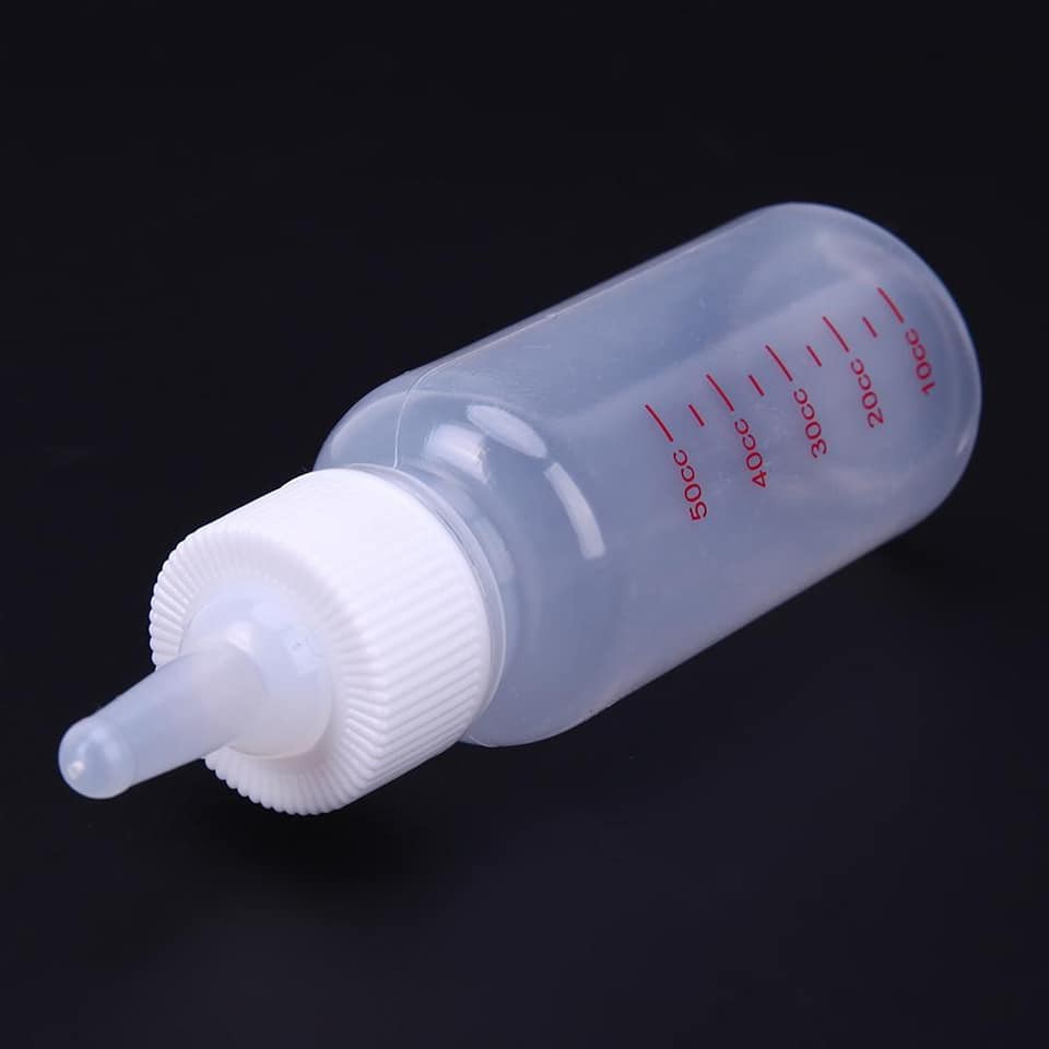 Bình đựng sữa cho chó mèo con