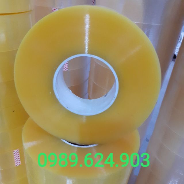Combo 6 cuộn 1kg băng dính lõi nhựa 2.4mm