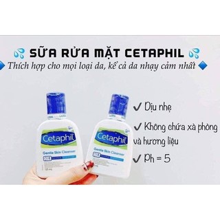 [ Nhập Mỹ] SỮA RỬA MẶT CETAPHIL