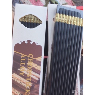Set 10 đôi đũa mạ vàng chống mốc Hàn Quốc