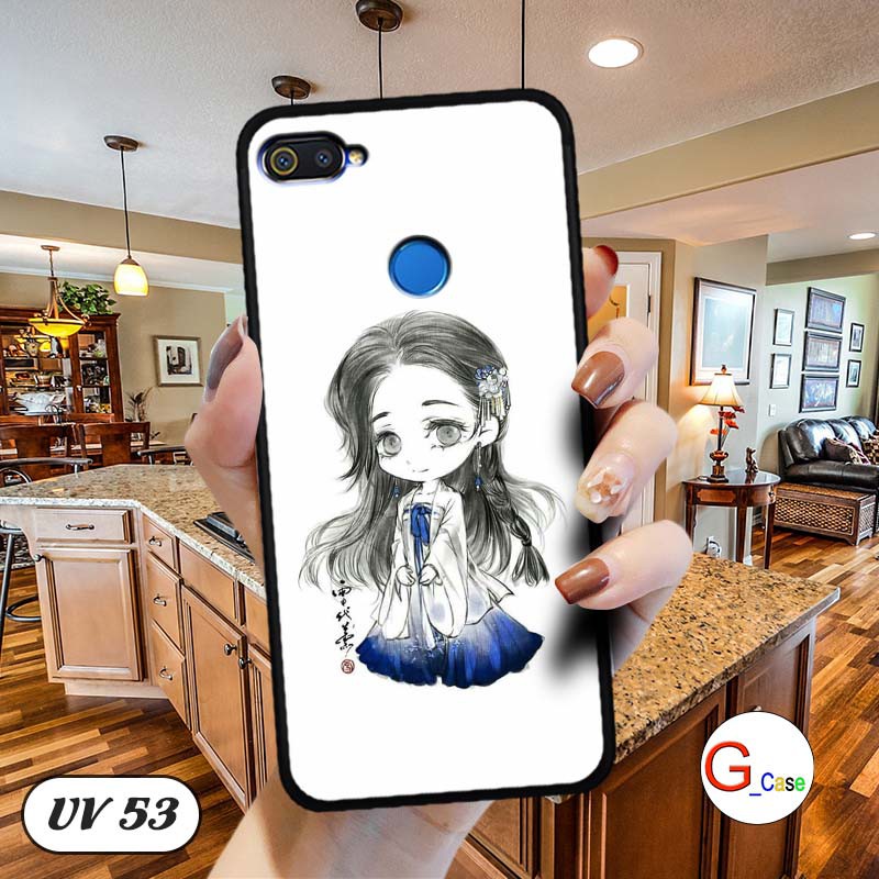 Ốp điện thoại OPPO F9/ Realme 2 Pro - lưng nhám viền dẻo