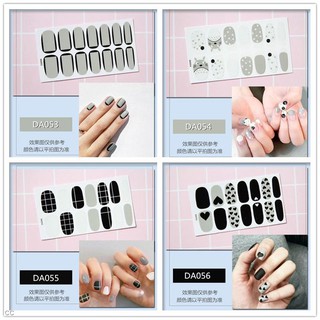Bộ sticker dán móng tay trang trí 3D