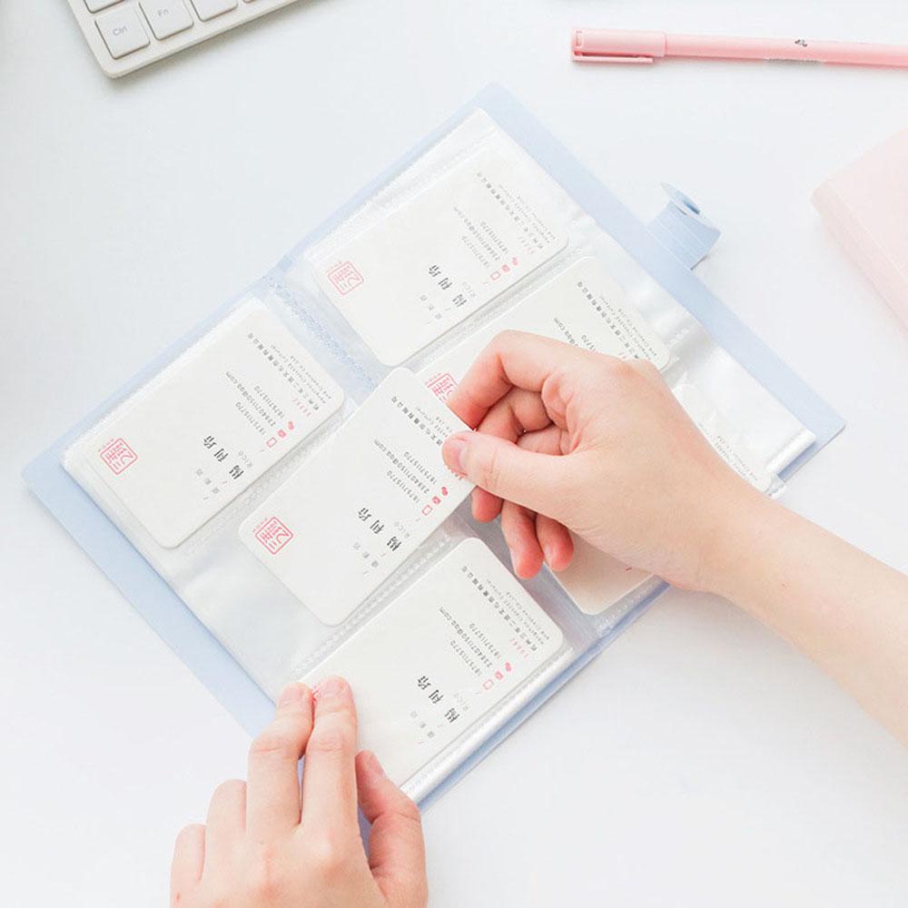 1 Ví Đựng Thẻ 120 Ngăn Sức Chứa Lớn Phong Cách Doanh Nhân Sang Trọng