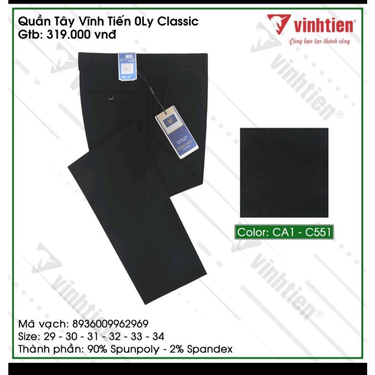 Quần âu Vĩnh Tiến