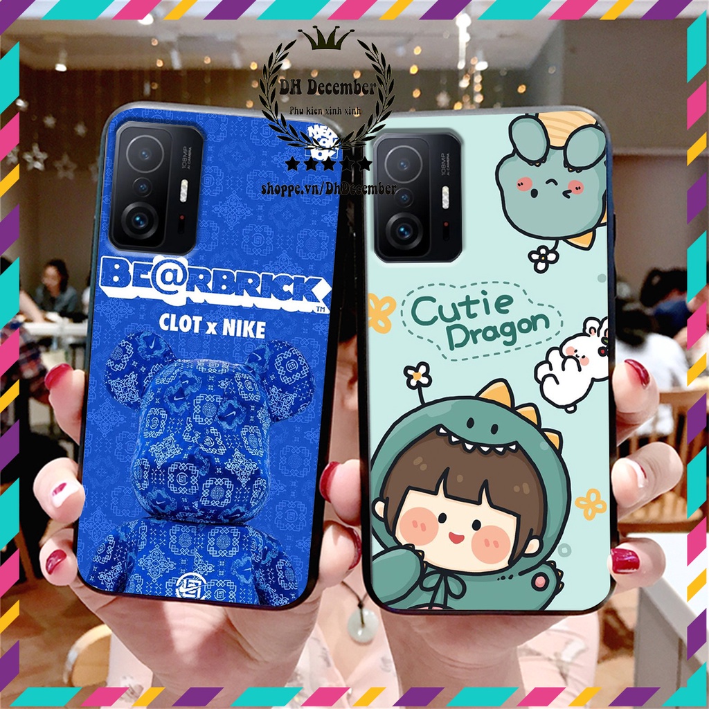 Ốp lưng Xiaomi MI 11T / MI 11T PRO in hình 3D lucky, gấu Brick xinh xắn - KHÔNG NÊN BỎ LỠ