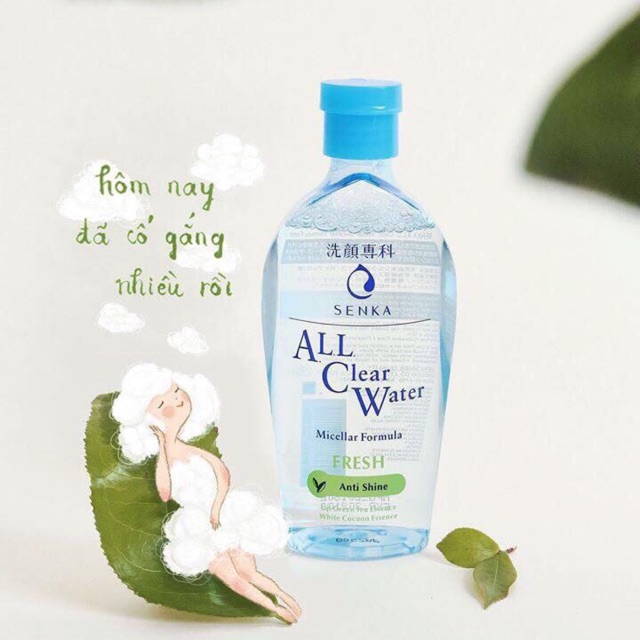 Tẩy trang SenKa nhật bản