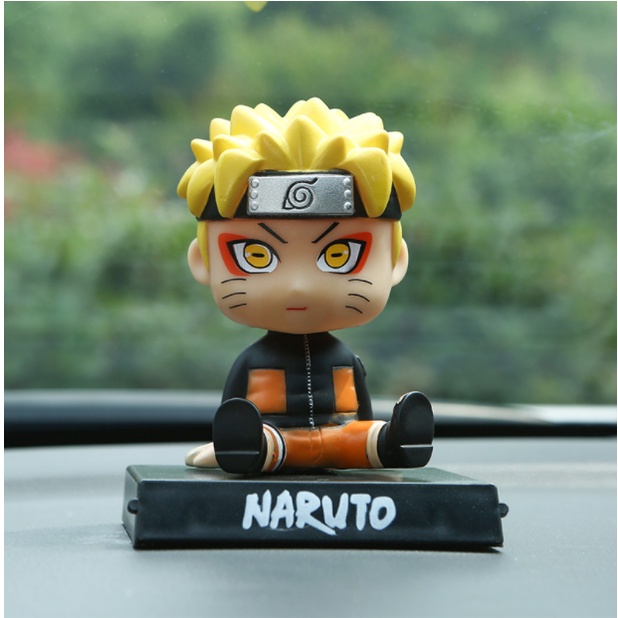 Mô Hình Naruto, Decor Trang Trí Ô tô - Trang Trí Góc Học Tập, Làm Việc - Kê Điện Thoại - Figure Naruto