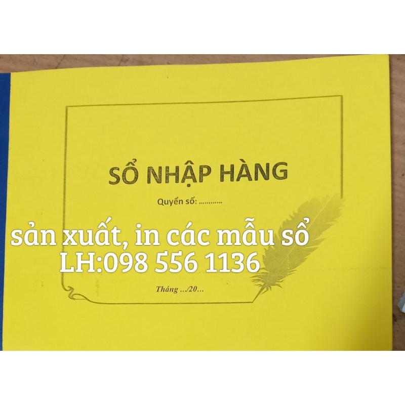 Sổ nhập hàng quyển nhỏ A5 1 mặt