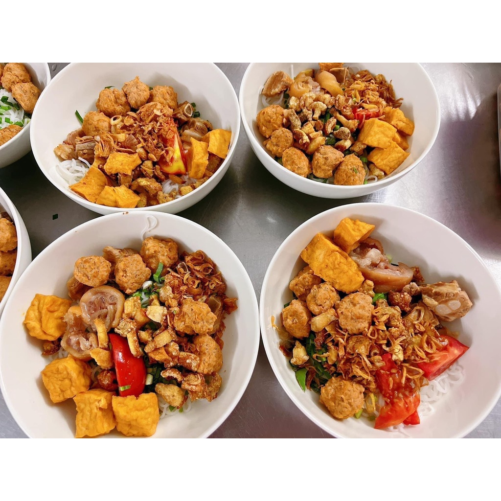 Mộc riêu + cốt riêu ngon loại 1 nấu bún riêu cực nhanh