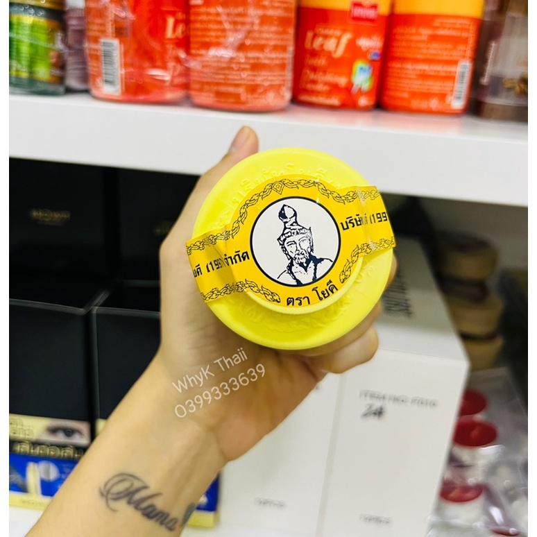 Phấn Thái Yoki chính hãng khử mùi giày, giảm mồ hôi chân, dùng được toàn thân hủ 60g
