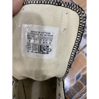 Giay Converse size 37.5/24cm (Chính hãng đã qua sử dụng)