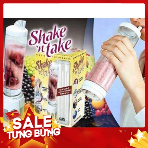 [FREE SHIP] Máy xay sinh tố Shake n take 2 cối