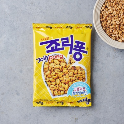 [Hot Hot Hot] Snack Lúa Mạch Jolly Pong Crown Hàn Quốc 74g. Dành Người Ăn Kiêng. Giảm Cân. Ăn Vặt Rất Ngon.