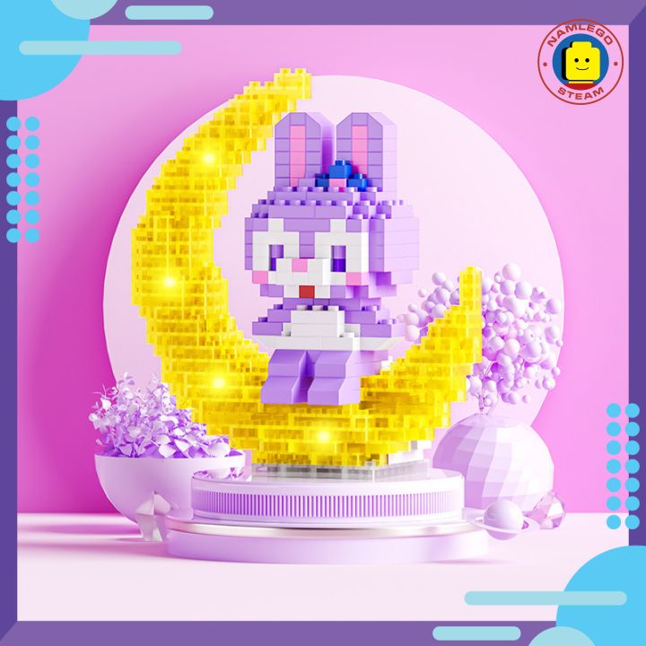 Bộ lắp ráp mô hình nhân vật hoạt hình cho bé BRICKS