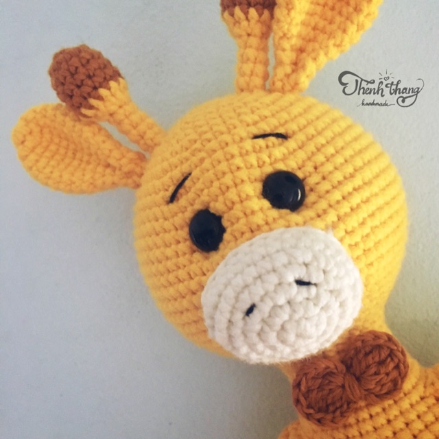 [Thú bông handmade] - Hươu cao cổ